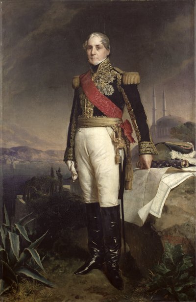 Francois-Horace Count Sebastiani, 1841 by Franz Xaver Winterhalter